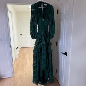 BRAND NEW ASOS Forrest Green Cutout Dress